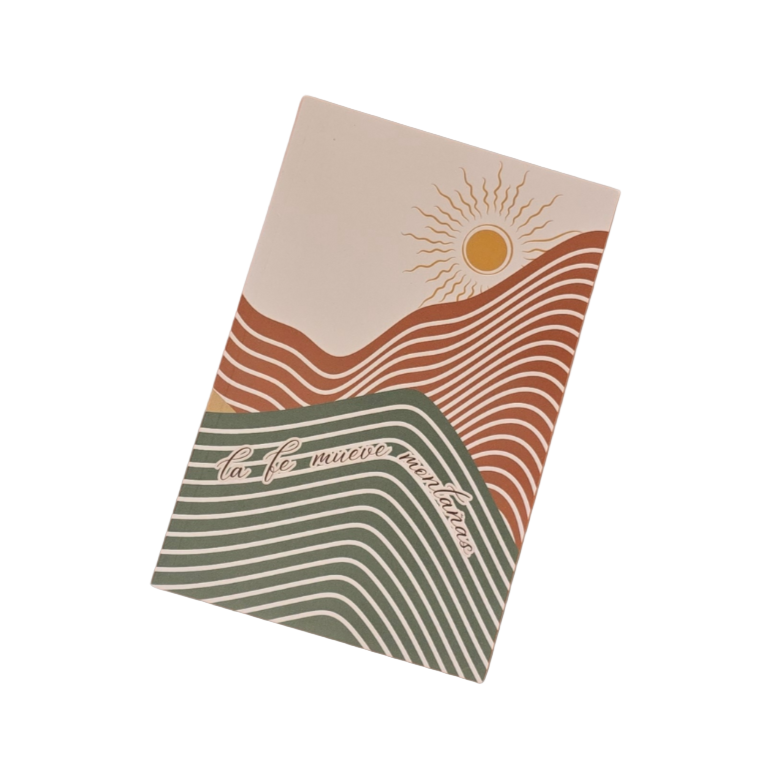 Libreta La Fe Mueve Montañas
