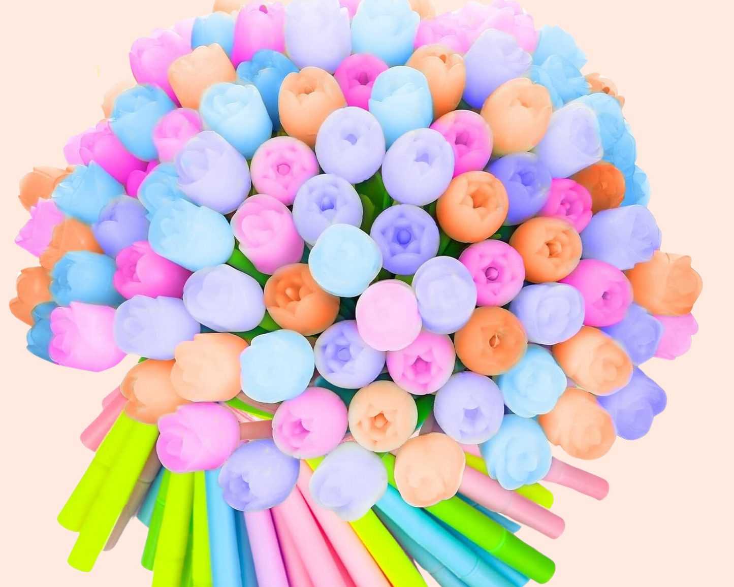 Bouquette de Bolígrafos Con Forma De Flor Punta 0.5mm