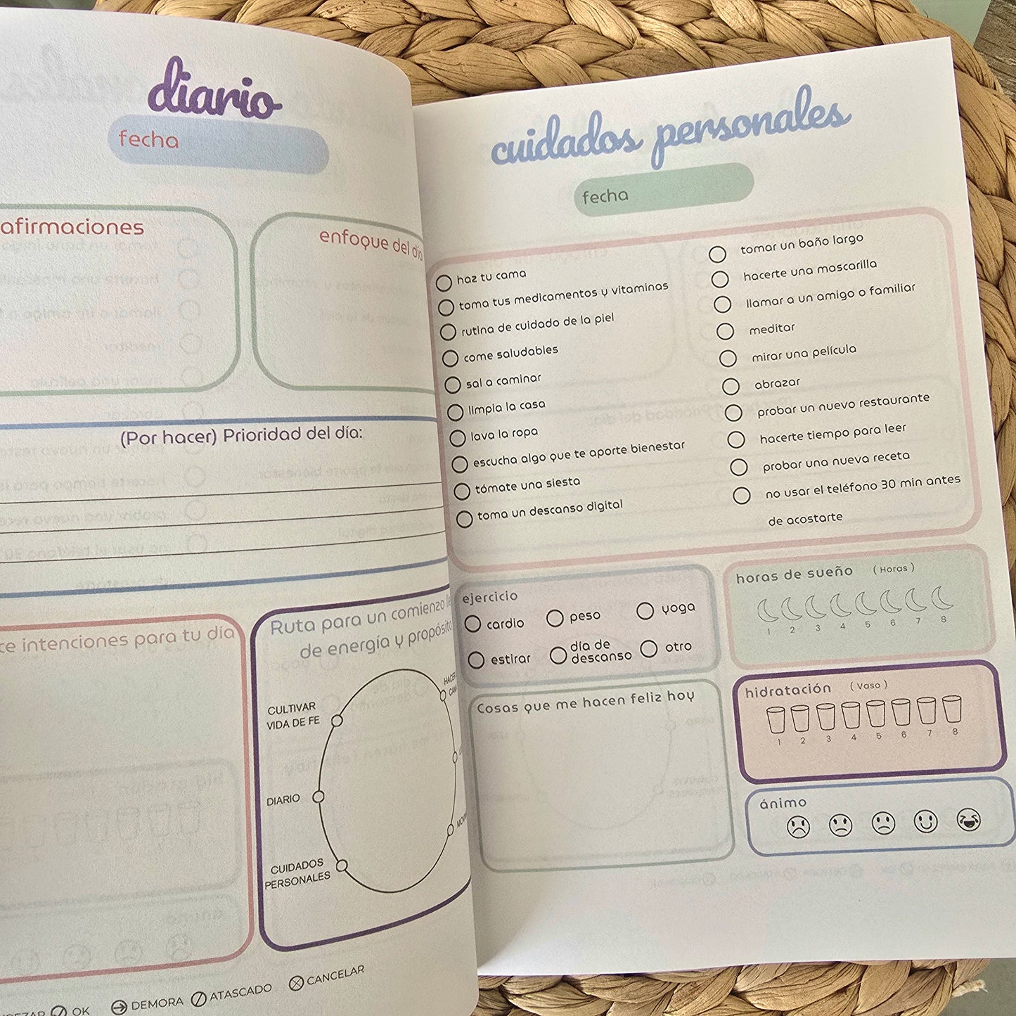 Diario De Autocuidado: Self Care, Self Love