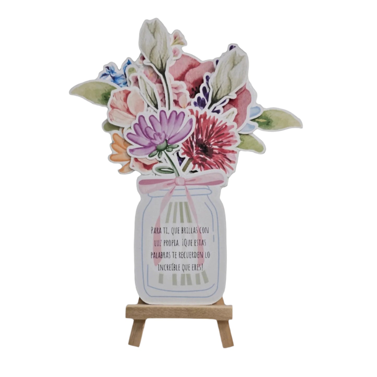 Tarjetas Flores de Afirmaciones Inspirado en Proverbios 31