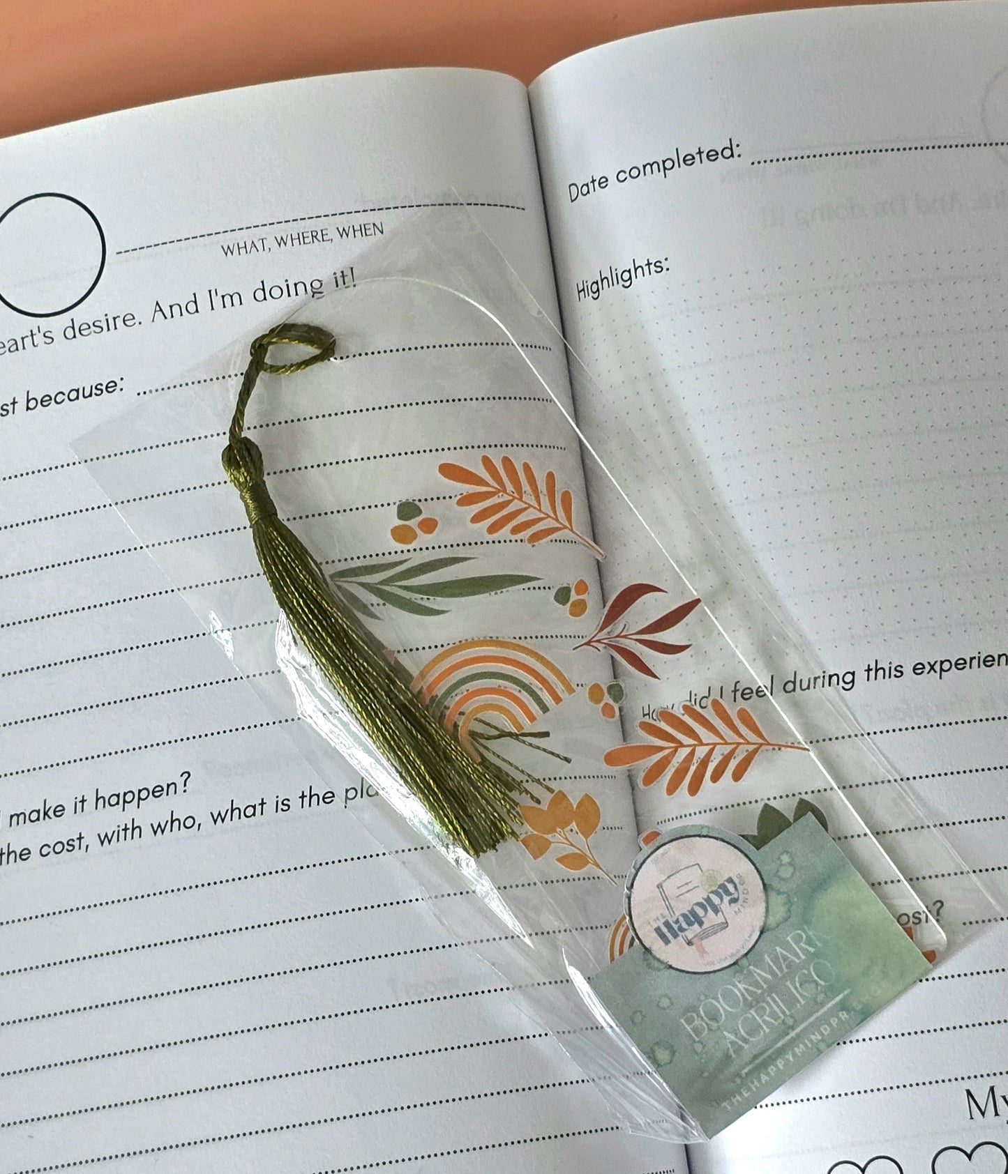 Bookmark Acrílico