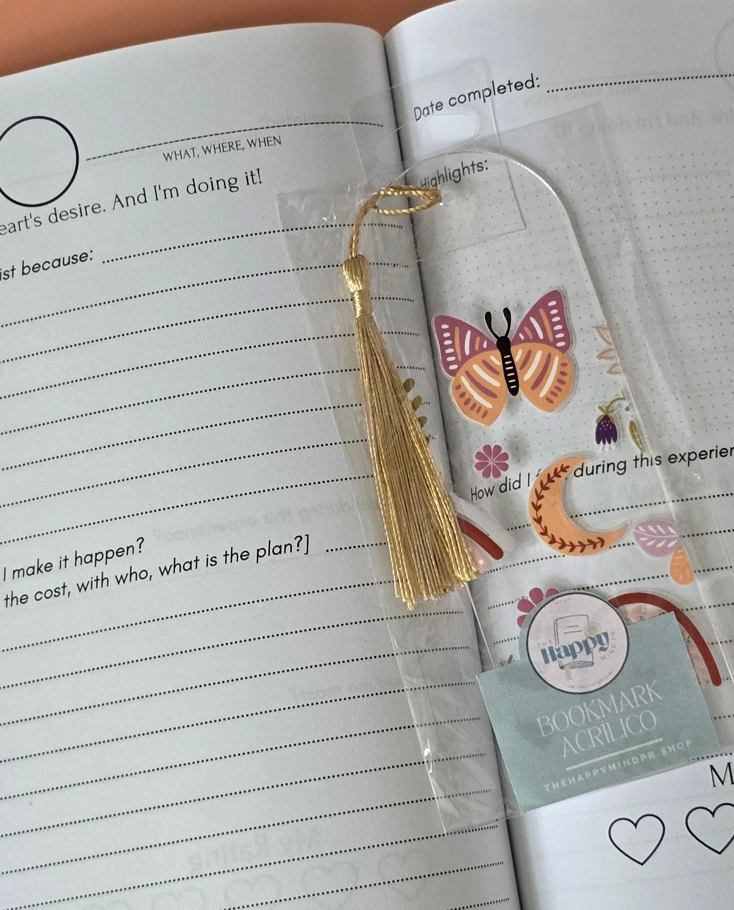 Bookmark Acrílico