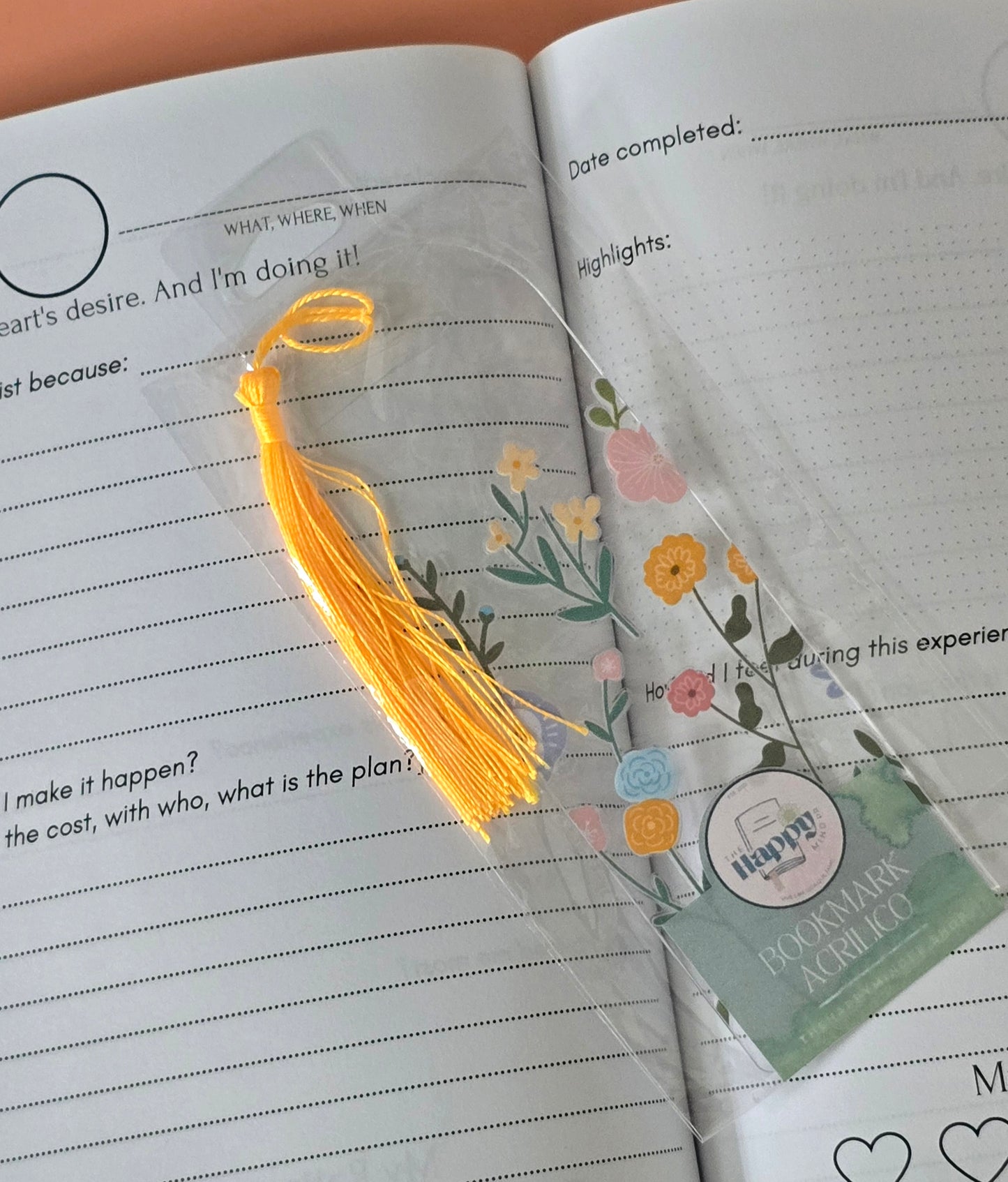 Bookmark Acrílico