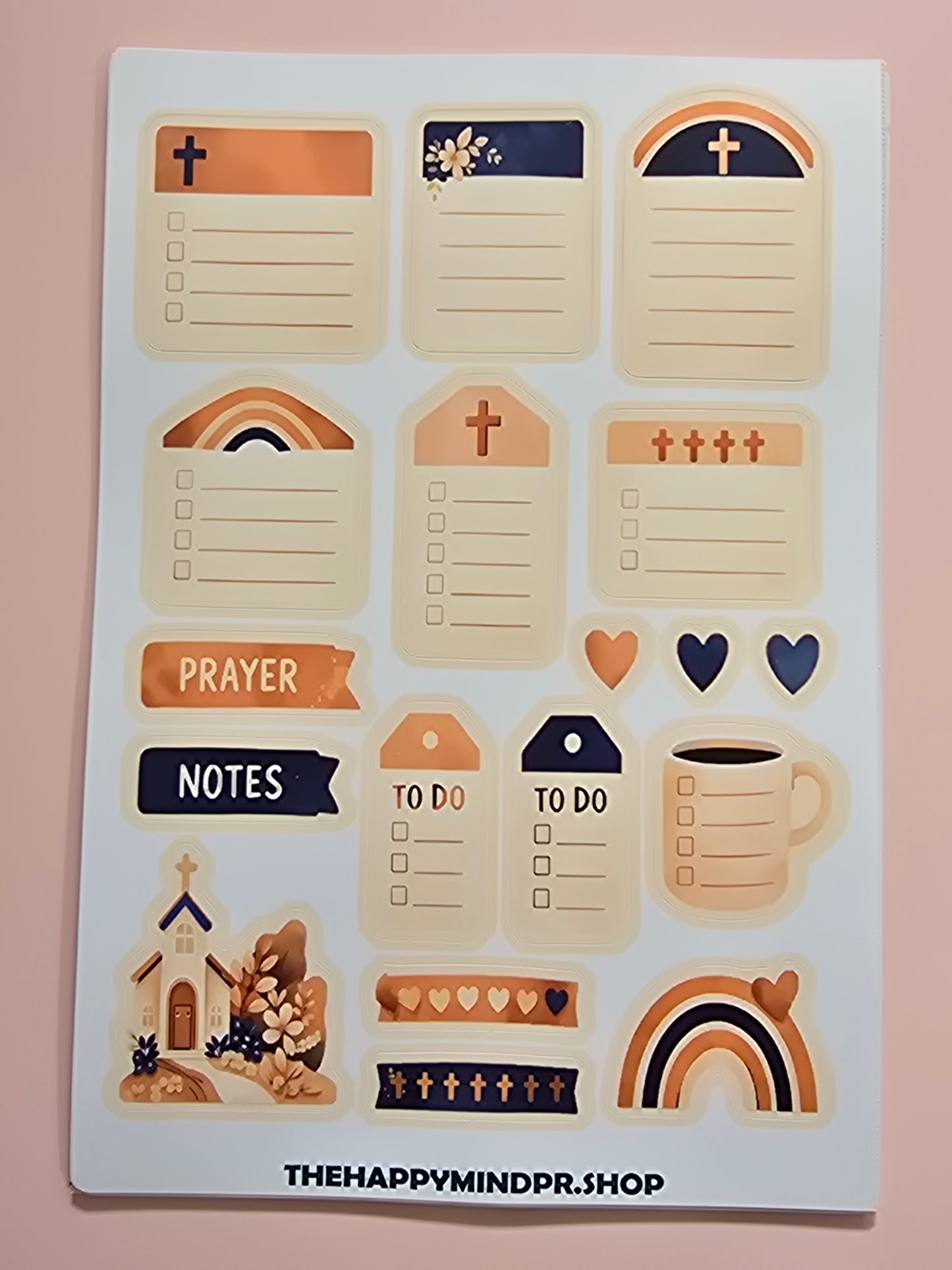 Fe Colores Tierra (53 Stickers)