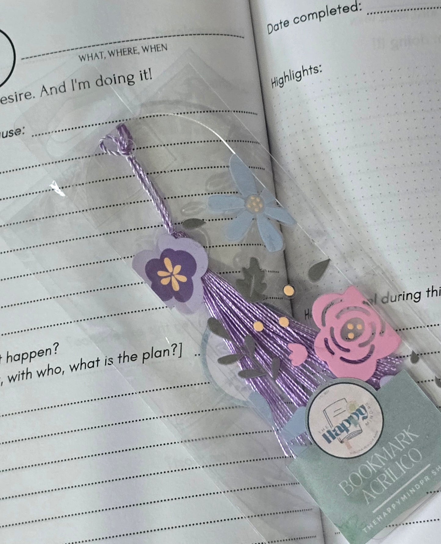 Bookmark Acrílico