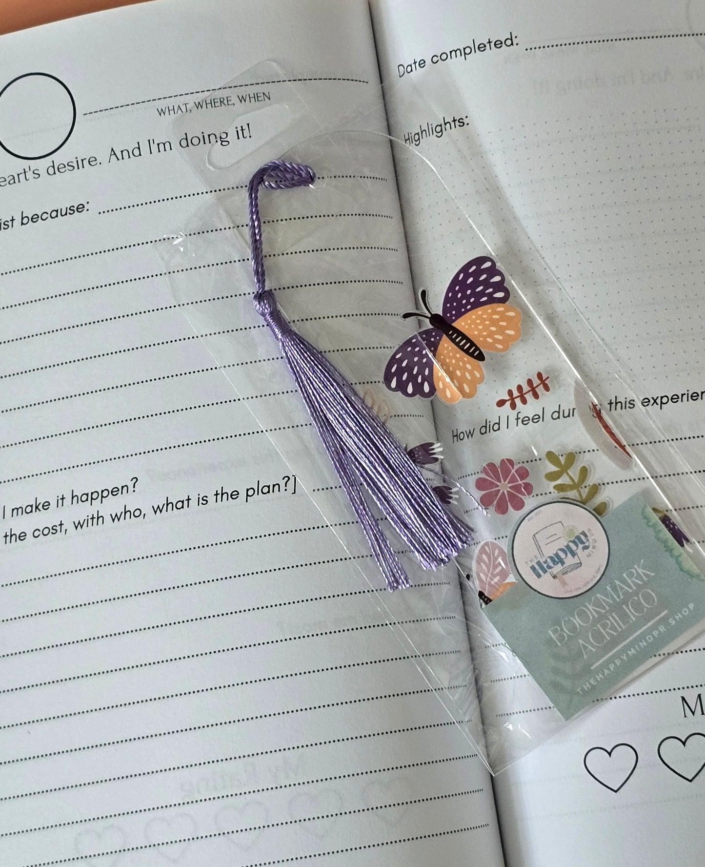 Bookmark Acrílico