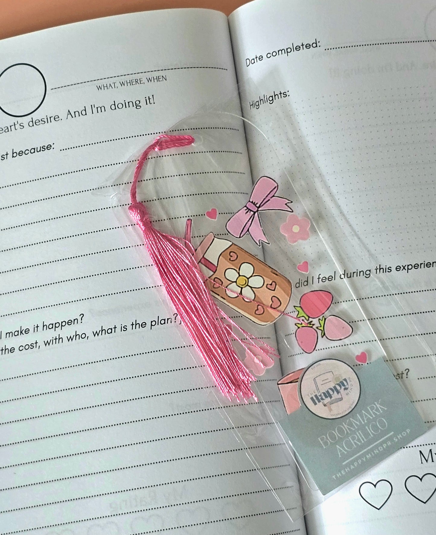 Bookmark Acrílico