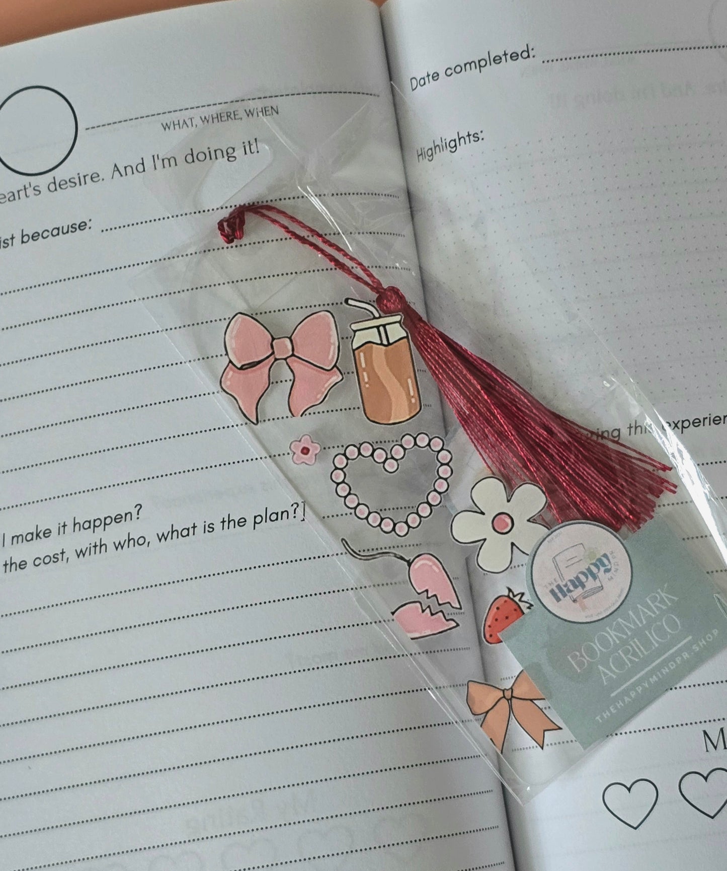 Bookmark Acrílico