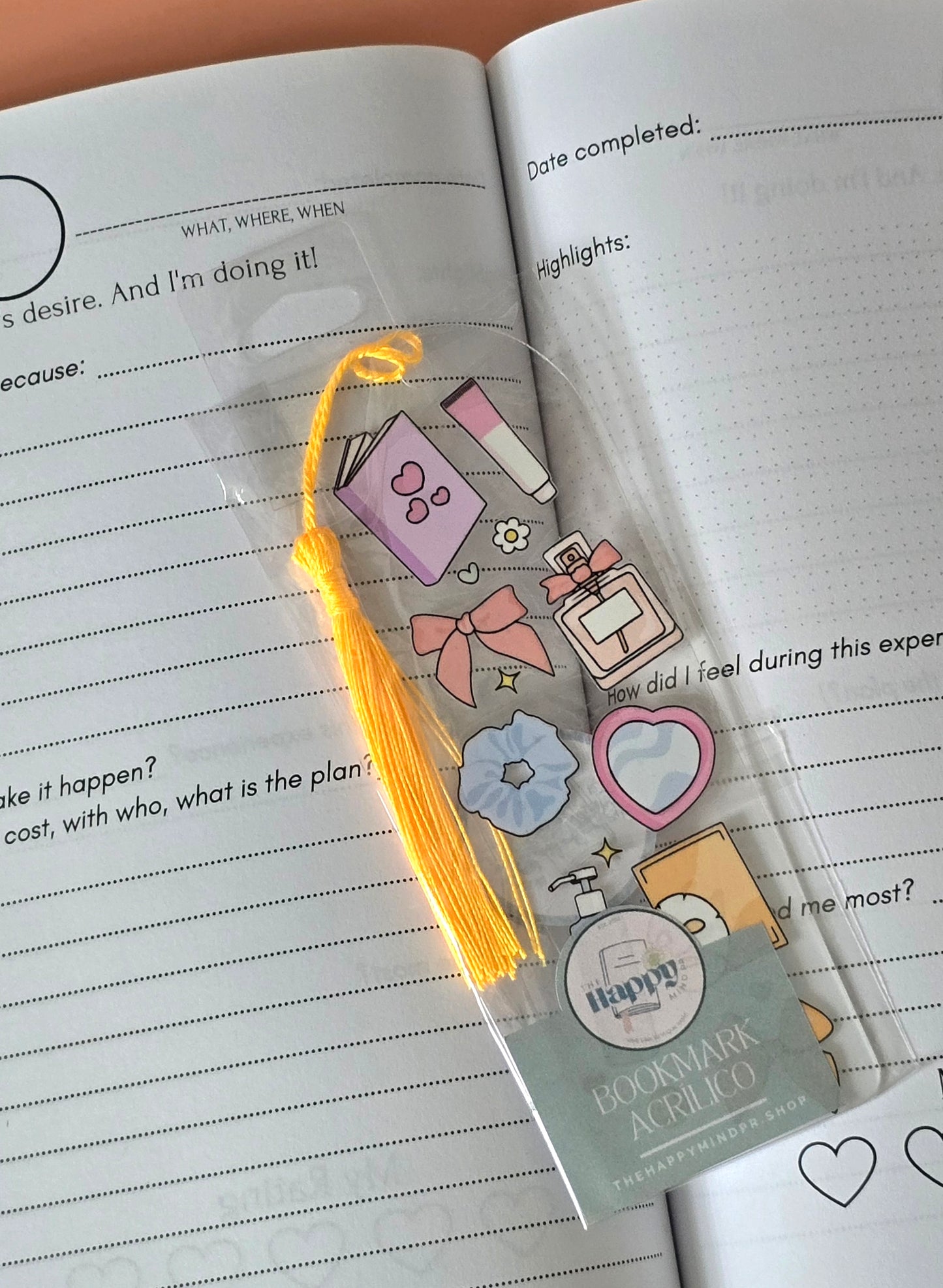 Bookmark Acrílico