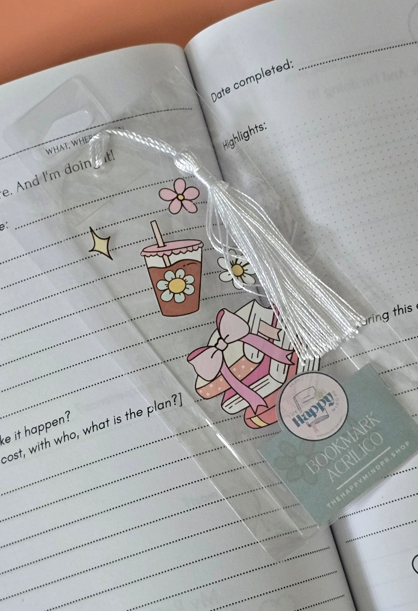 Bookmark Acrílico