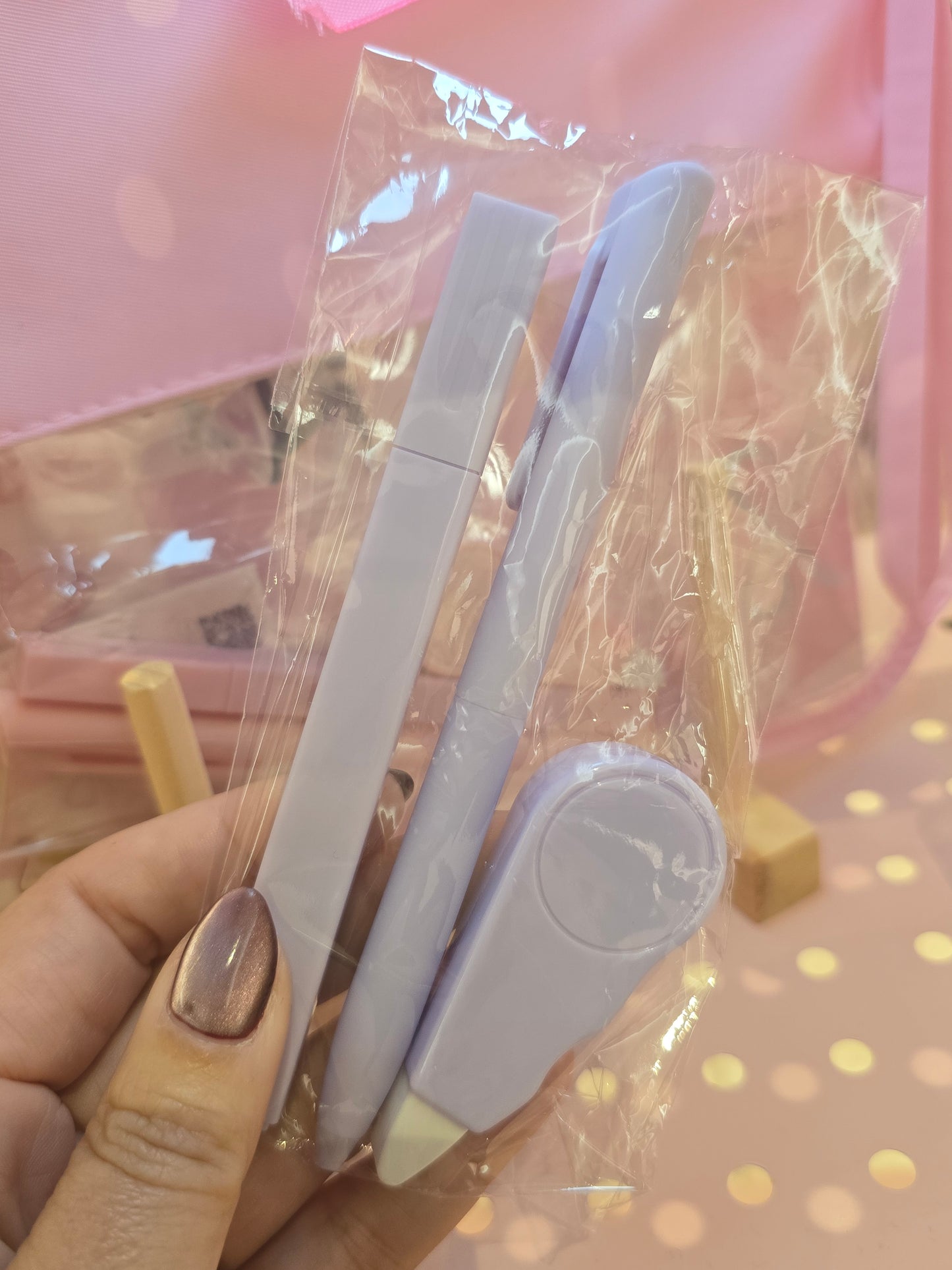 Stationery Set de Boli a Color, Highlighter y Corrector