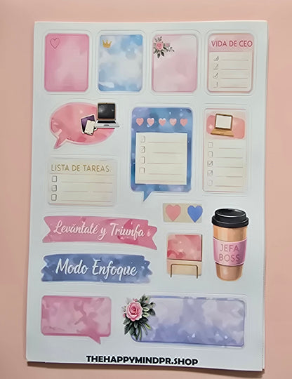 Girl Boss (55 Stickers)