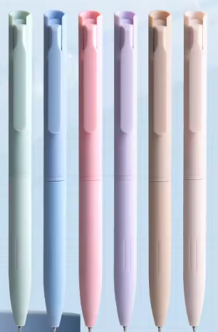 Paquetes de 6 Bolígrafos Tinta de Colores