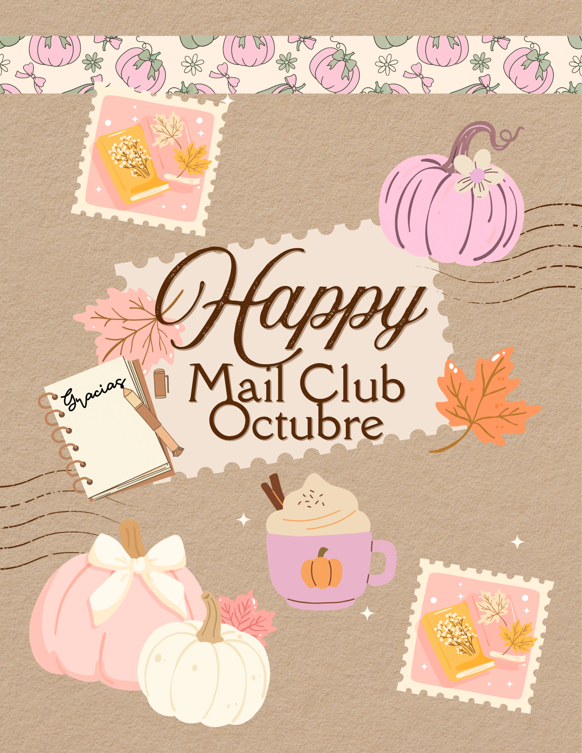 Happy Mail Club 💌(Suscripción Mensual)
