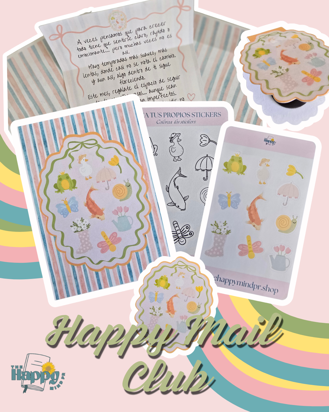 Happy Mail Club 💌(Suscripción Mensual)