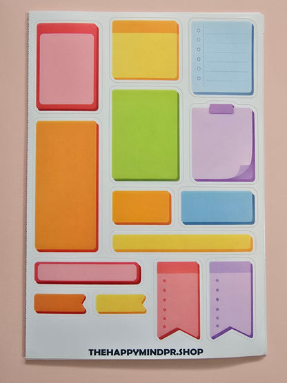 Boxes (55 Stickers)