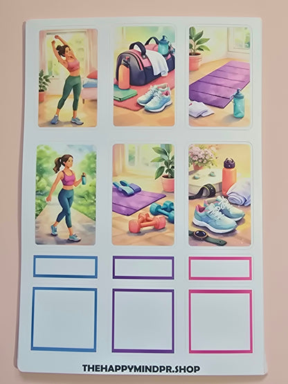 Wellness (48 Stickers)
