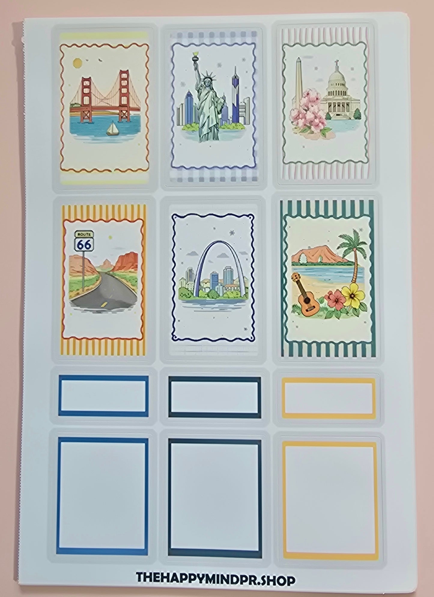 Destinos (46 Stickers)