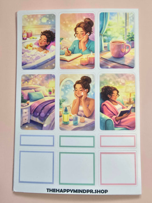 Self Care (50 Stickers)