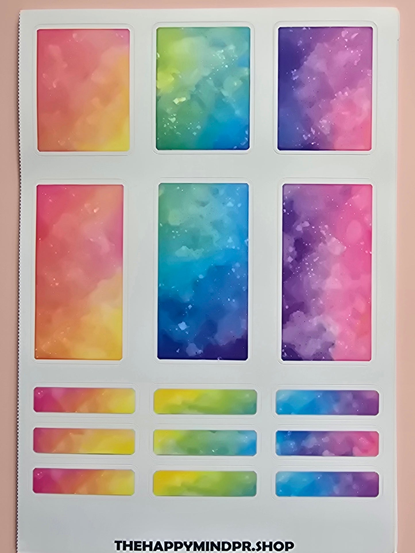 Fe Colorido (56 Stickers)