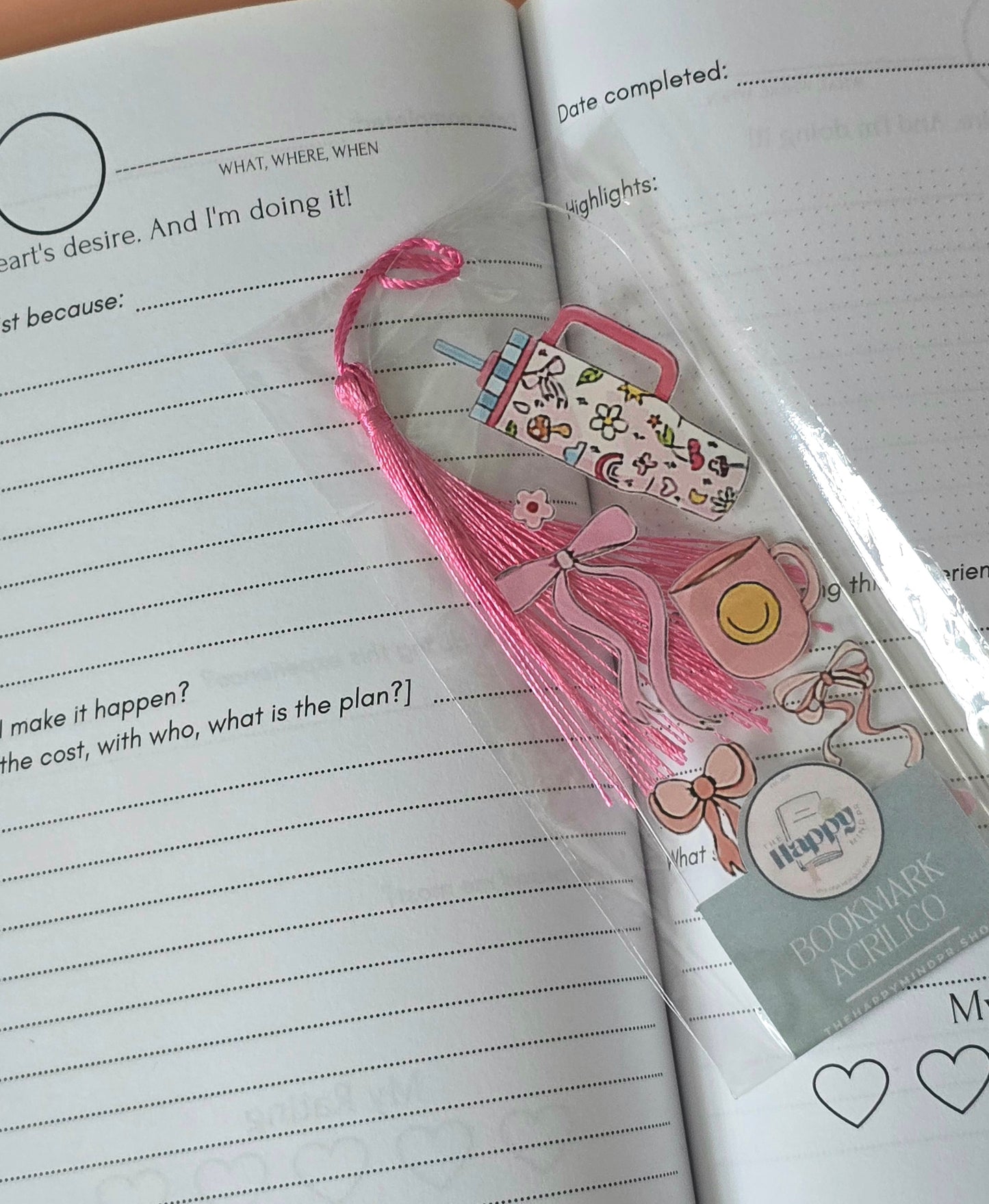 Bookmark Acrílico