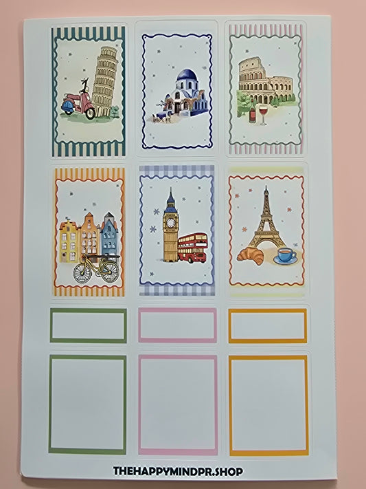 Destinos (46 Stickers)