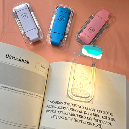 ✨ Luz LED Recargable con Clip – 3 Intensidades