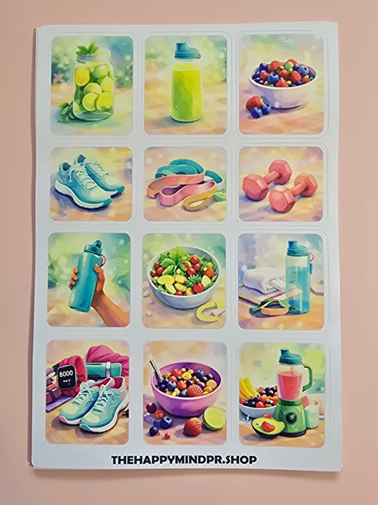 Wellness (48 Stickers)