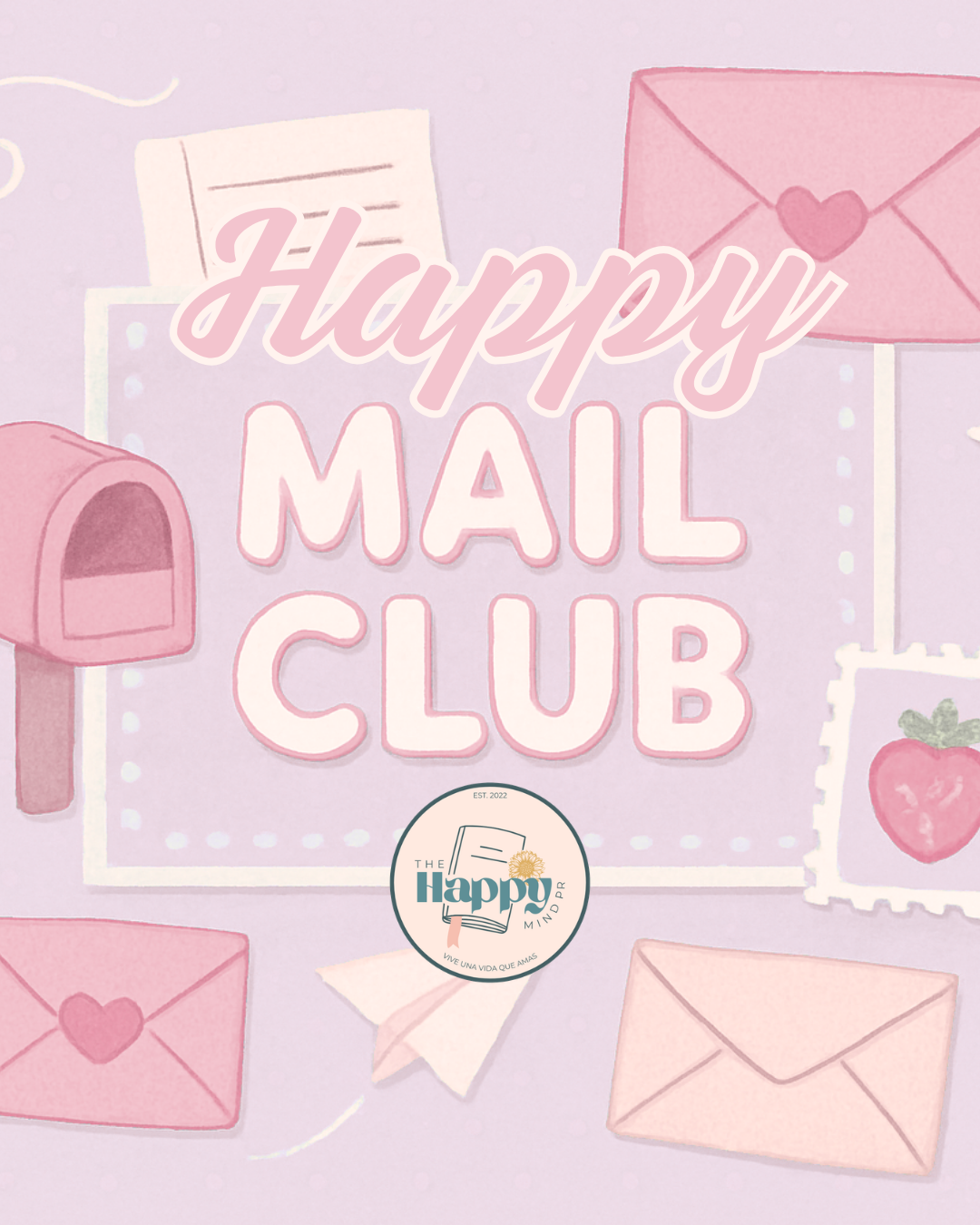 Happy Mail Club 💌(Suscripción Mensual)